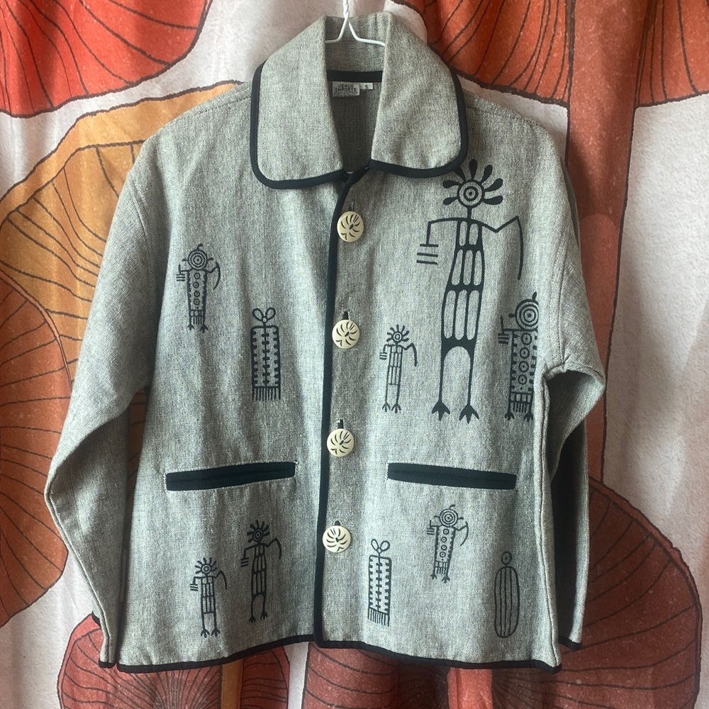 Venus Imports Tribal Print jacket